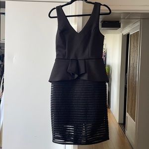 Black cocktail dress. Size 8